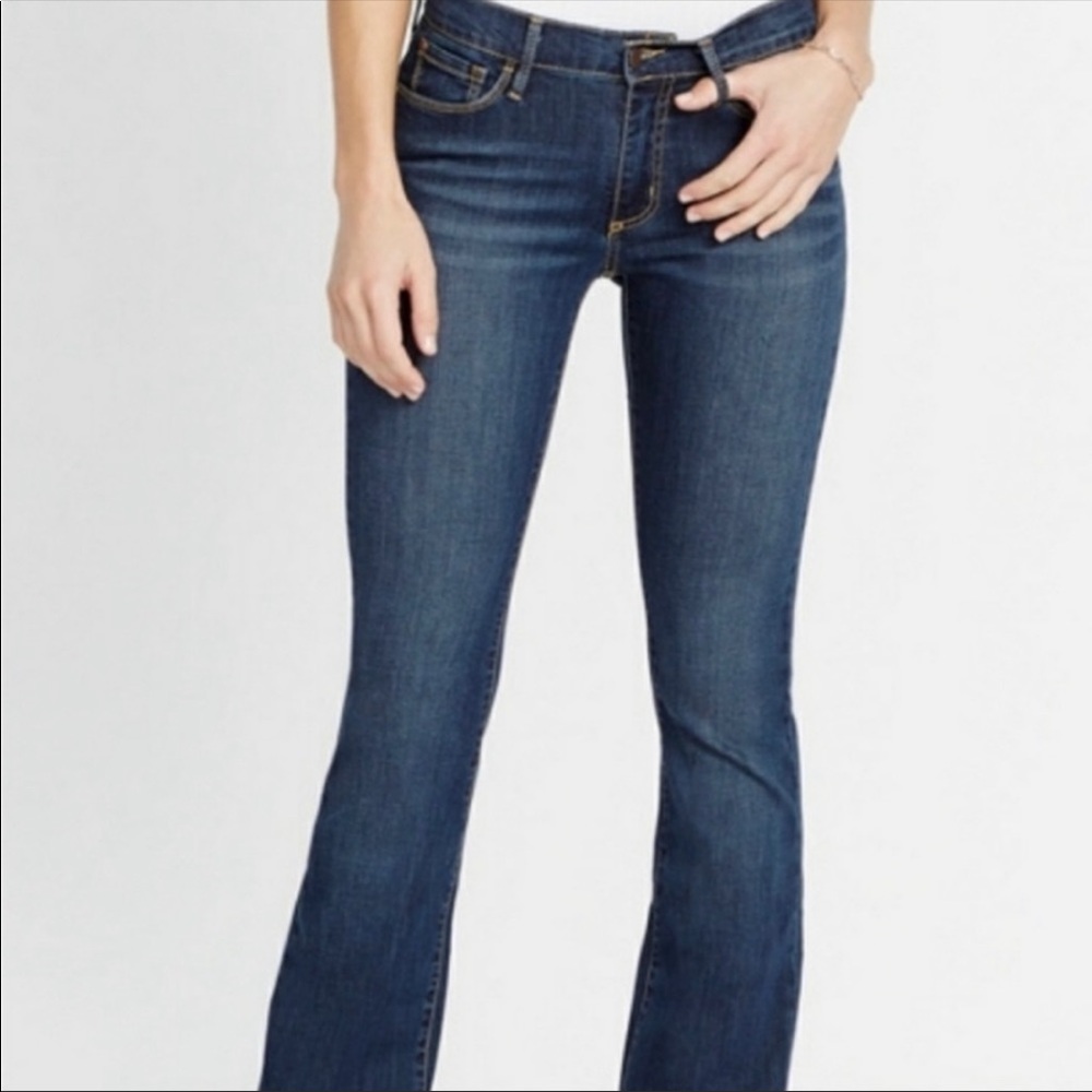 Buffalo David Bitton Misha Mid Rise Straight Stretch Jeans 12x30